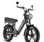 Diablo FatBike RKS 7 Speed 14.5AH – 48V – 696WH Mat Black, Ophalen of Verzenden, Zo goed als nieuw, 50 km per accu of meer, Overige merken