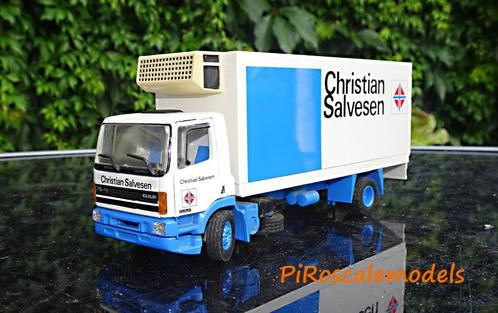 DAF 75   "Christian Salvesen"   Koelwagen, Hobby en Vrije tijd, Modelauto's | 1:50, Zo goed als nieuw, Bus of Vrachtwagen, Tekno