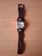 Fossil horloge, Sieraden, Tassen en Uiterlijk, Horloges | Heren, Overige merken, Staal, Ophalen of Verzenden, Leer
