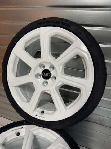 UNIEK: Originele 18” Audi S1 velgenset nieuw wit 225/35R18 beschikbaar voor biedingen