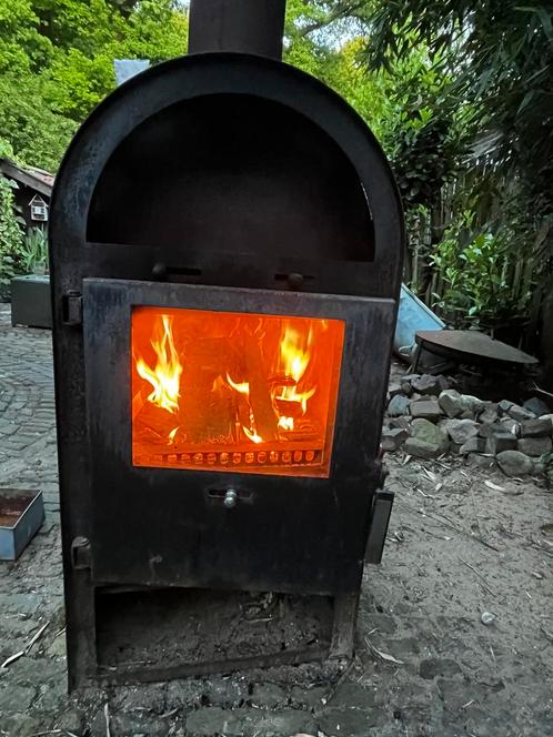 Buitenkachel, Tuin en Terras, Tuinhaarden, Zo goed als nieuw, Ophalen