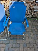 Campingstoelen - Blauw, Ophalen, Zo goed als nieuw, Campingstoel