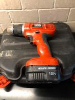 Black en Decker schroefmachine, Doe-het-zelf en Verbouw, Gereedschap | Boormachines, Ophalen, Gebruikt, Minder dan 400 watt, Boor- en Schroefmachine