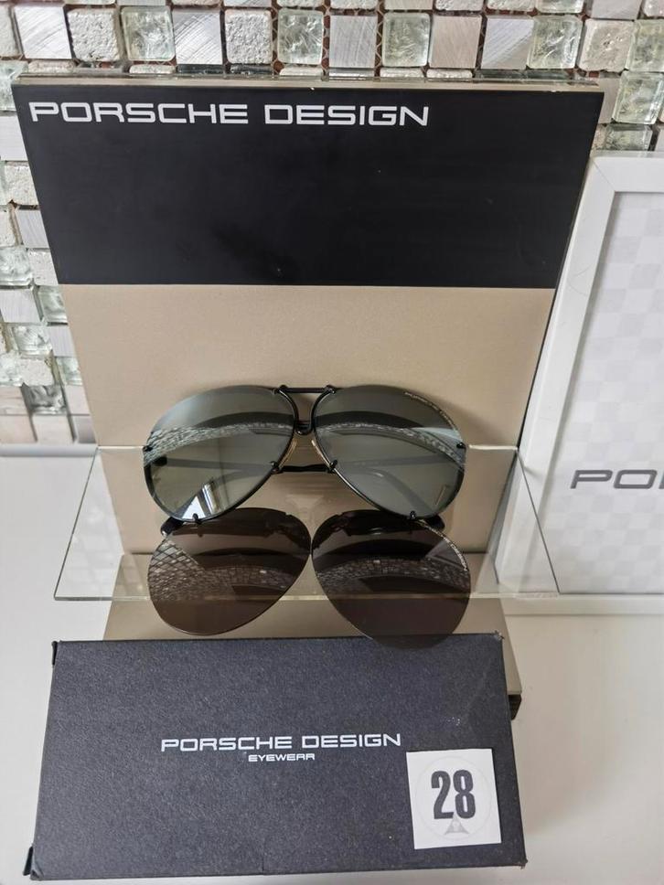 28- Origineel porsche design unisex piloten zonnebril met re, Sieraden, Tassen en Uiterlijk, Zonnebrillen en Brillen | Heren, Zo goed als nieuw