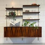 - Vintage wandmeubel •Tetex Enschede• -, Huis en Inrichting, Gebruikt, ., Ophalen of Verzenden, .