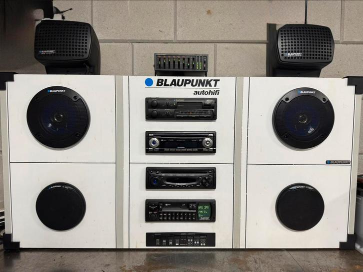 Unieke Blaupunkt radio-demokast jaren ’90 mét Bluetooth !, Auto diversen, Autoradio's, Gebruikt, Ophalen of Verzenden