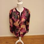 NORAH- Leuke blouse, bewerkt, pink/paars/beige, maat S., Ophalen of Verzenden, Zo goed als nieuw, Norah, Roze