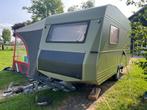 caravan, Caravans en Kamperen, Luifel, Rondzit, Tot en met 2, Dwarsbed