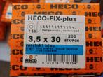 heco schroeven, Doe-het-zelf en Verbouw, IJzerwaren en Bevestigingsmiddelen, Ophalen, Nieuw, Minder dan 50 mm, Schroeven