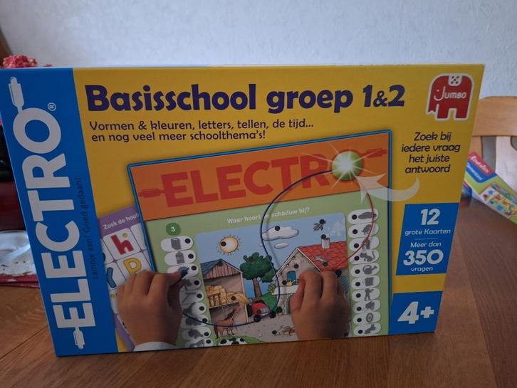 Jumbo - Electro Basisschool - Educatief Spel - Multicolor, Kinderen en Baby's, Speelgoed | Educatief en Creatief, Zo goed als nieuw