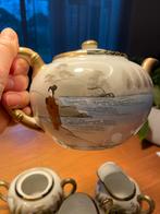 Japans theeservies met Geisha motieven, Antiek en Kunst, Antiek | Servies compleet, Ophalen