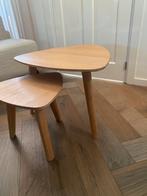 Mooie houten salontafels, Huis en Inrichting, Tafels | Bijzettafels, Ophalen, Minder dan 45 cm, 55 tot 75 cm, Zo goed als nieuw