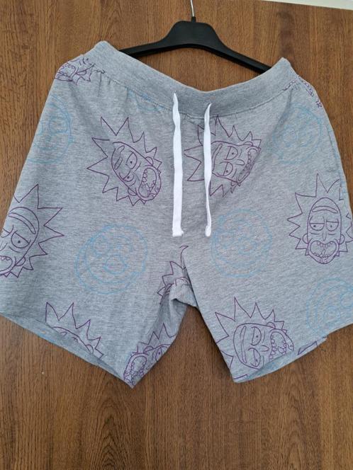 Ricky and Morty Shorts Medium Nieuw, Kleding | Heren, Broeken en Pantalons, Nieuw, Maat 48/50 (M), Grijs, Ophalen of Verzenden