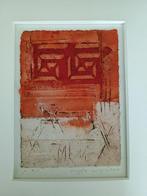 Relief van Maggie Luijtjens, O(hne) T(itel) 16 x 23 cm, Antiek en Kunst, Ophalen