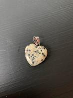 Hartvormige Kettinghanger Edelsteen, Sieraden, Tassen en Uiterlijk, Beige, Nieuw, Ophalen of Verzenden, Steen of Mineraal