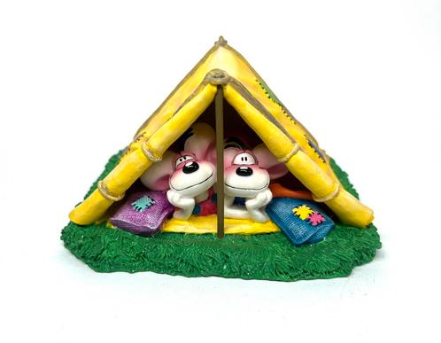 Diddl beeld collectors item - Kampeertent, Verzamelen, Diddl, Zo goed als nieuw, Ophalen of Verzenden