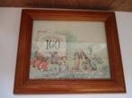 Beatrix Potter schilderij 100 jaar Peter Rabbit 27x32cm, Gebruikt, Ophalen of Verzenden