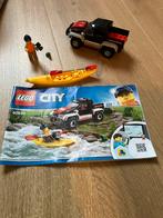 Lego city kajakavontuur 60240, Ophalen of Verzenden, Zo goed als nieuw, Complete set, Lego