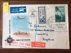 139 israel FDC met een van de betere zegels met tab, Postzegels en Munten, Brieven en Enveloppen | Buitenland, Ophalen of Verzenden