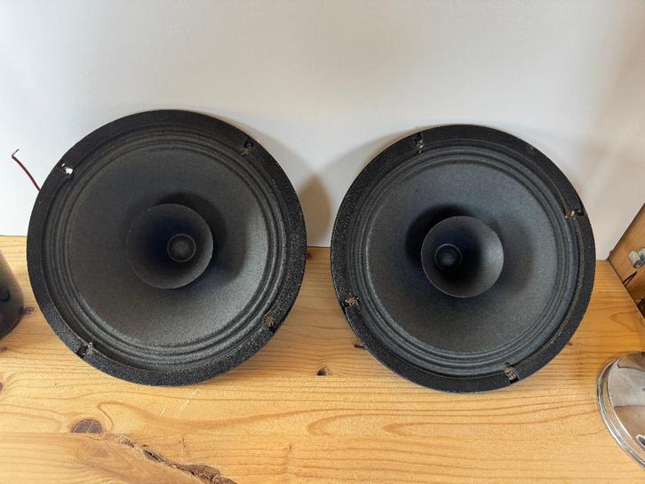 Audax breedband full range luidsprekers, Audio, Tv en Foto, Luidsprekers, Zo goed als nieuw, Front, Rear of Stereo speakers, Minder dan 60 watt