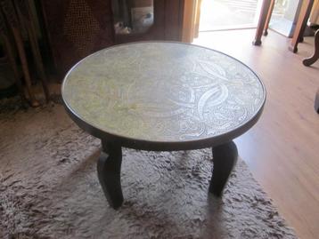Art Deco tafel koperen blad beschikbaar voor biedingen