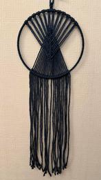 Macrame dromenvanger, blauw, 20 cm diameter, Ophalen of Verzenden, Nieuw