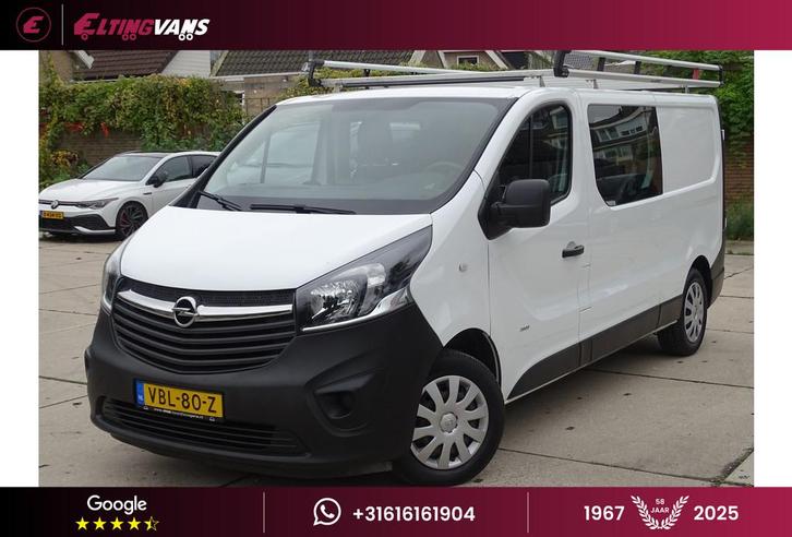 Opel Vivaro 1.6 CDTI L2H1 DC Euro 6 (bj 2017), Auto's, Bestelauto's, Bedrijf, Te koop, ABS, Airconditioning, Alarm, Bluetooth