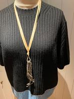 Ketting met leer., Ophalen of Verzenden, Overige materialen