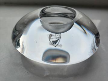 Orrefors Sweden waxinelichtjes houder  beschikbaar voor biedingen