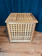 IKEA Acacia Houten Tafeltje/Opbergbox, Ophalen, Overige typen, Zo goed als nieuw, Minder dan 100 cm