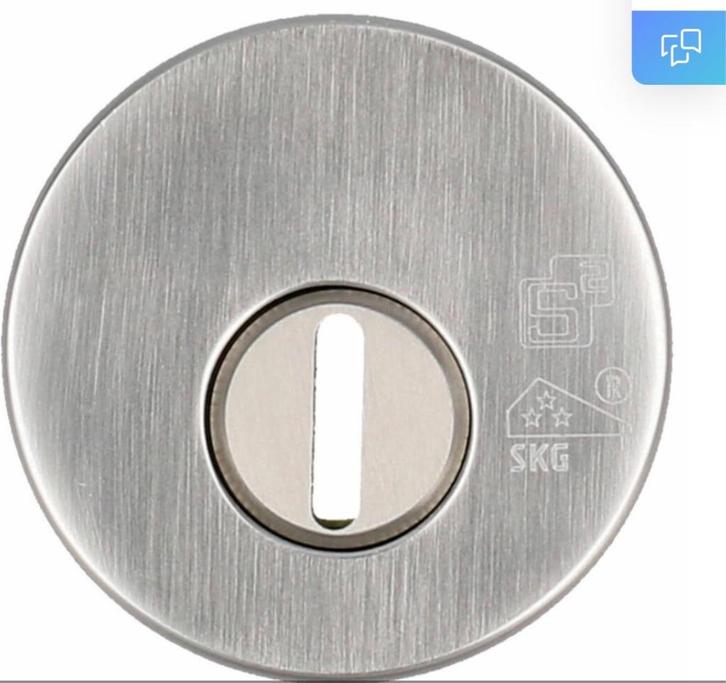 Kerntrek beveiliging rozet van S2 nieuw in de verpakking!!, Doe-het-zelf en Verbouw, Hang- en Sluitwerk, Nieuw, Slot, Overige materialen