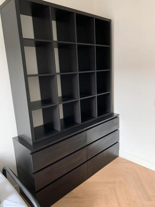 Ikea Malm ladekast en Kallx kast, Huis en Inrichting, Kasten | Boekenkasten, Zo goed als nieuw, 50 tot 100 cm, Minder dan 100 cm
