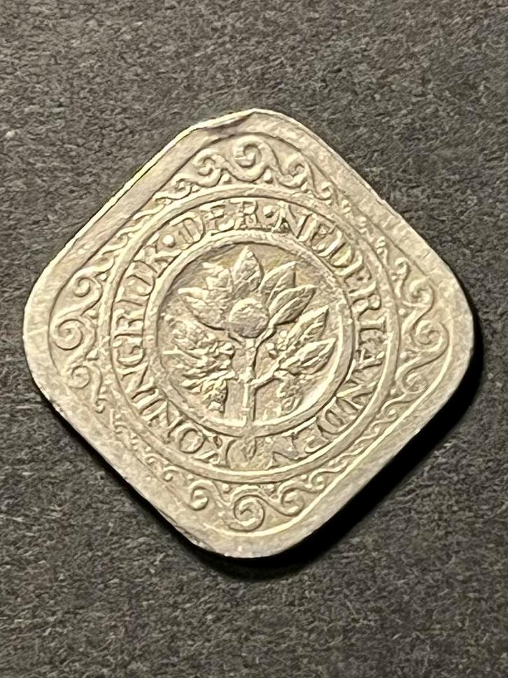 5 cent Wilhelmina uit 1914, Postzegels en Munten, Munten | Nederland, Koningin Wilhelmina, Ophalen of Verzenden