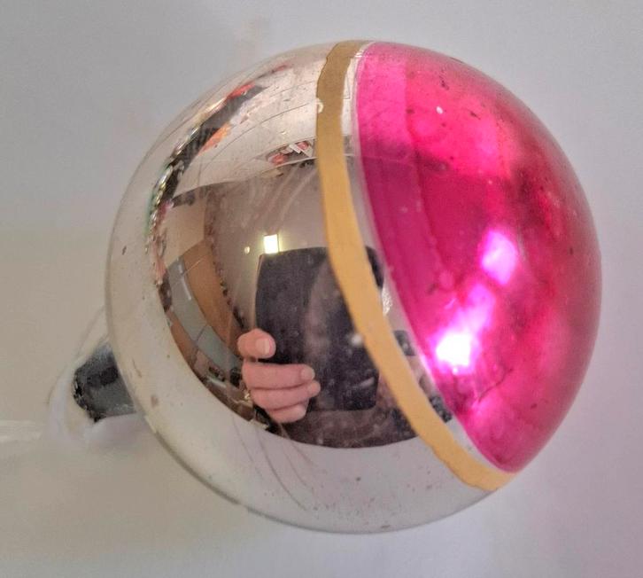 Antieke Kerst Ajeko Bal, Diversen, Kerst, Ophalen of Verzenden