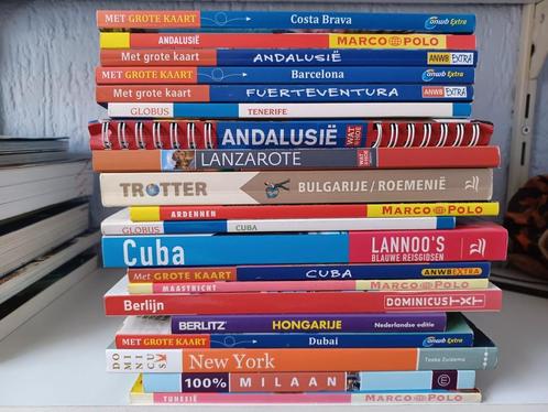 Veel reisgidsen / informatiegidsen binnen- en buiten Europa, Boeken, Reisgidsen, Gelezen, Reisgids of -boek, Europa, Overige merken