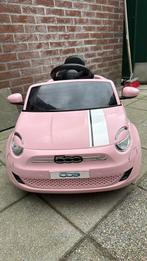 Roze fiat 500 kinderauto, Kinderen en Baby's, Ophalen of Verzenden, Zo goed als nieuw