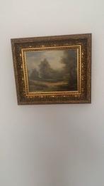 Schilderij met lijst, Antiek en Kunst, Kunst | Schilderijen | Klassiek, Ophalen