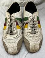 BIKKEMBERGS unieke vinted sneakers/voetbalschoenen, wit/port, Kleding | Heren, Ophalen, BIKKEMBERGS, Wit, Sneakers of Gympen