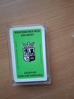 Westerschouwen kwartet, Ophalen of Verzenden, Zo goed als nieuw, Kwartet(ten)