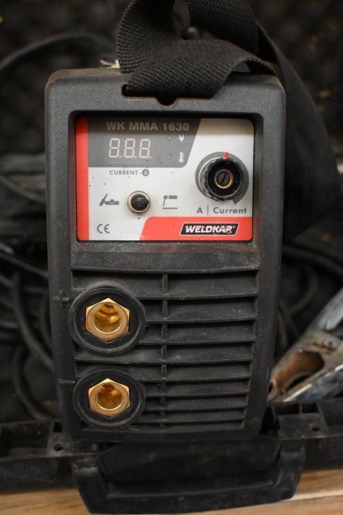 Weldkar WK MMA 1630 Lasapparaat, Doe-het-zelf en Verbouw, Gereedschap | Lasapparaten, Gebruikt, Elektroden, Minder dan 150 ampère
