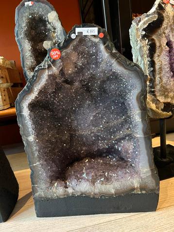 Amethist Geode - 26.3 kg - 50% Korting! beschikbaar voor biedingen