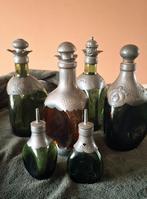 Set flessen met tinnen accenten, Huis en Inrichting, Woonaccessoires | Stolpen, Ophalen