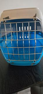 Te koop reis bench, blauw, Dieren en Toebehoren, Ophalen, Zo goed als nieuw