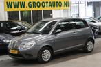 Lancia Ypsilon 1.4 Oro Airco, Stuurbekrachtiging (bj 2009), Auto's, Lancia, Voorwielaandrijving, Stof, Gebruikt, Zwart