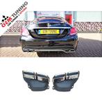 W205 C63 AMG Chrome Sierstukken | M-Benz C-Class | 14 - 18 |, Ophalen of Verzenden