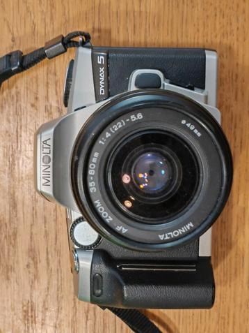 Minolta Dynax 5 met AF Zoom 35-80mm 1:4-5.6 lens beschikbaar voor biedingen