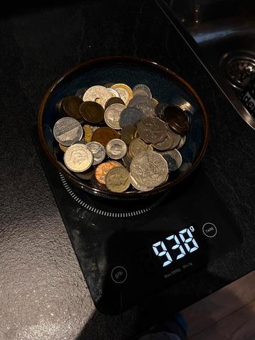 Verzameling Buitenlandse en oude munten (geen euro’s) beschikbaar voor biedingen