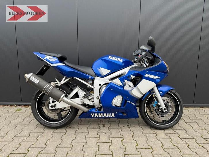 NETTE YAMAHA YZF R6 2000 - Nwe banden, onderhouden, Motoren, Motoren | Yamaha, Bedrijf, Super Sport, meer dan 35 kW, 4 cilinders