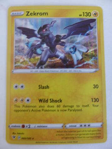 Zekrom 060/185 (Pd1) beschikbaar voor biedingen