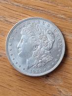 Morgan dollar 1921 zilver, Ophalen of Verzenden, Noord-Amerika, Zilver